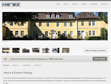 Tablet Screenshot of hisbizhome.com